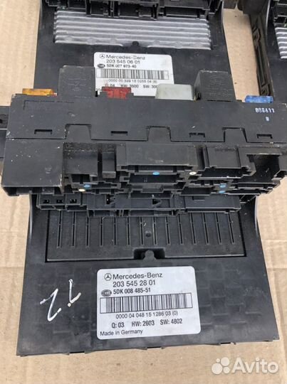 Блок sam сам передний Mercedes-Benz w203 w209