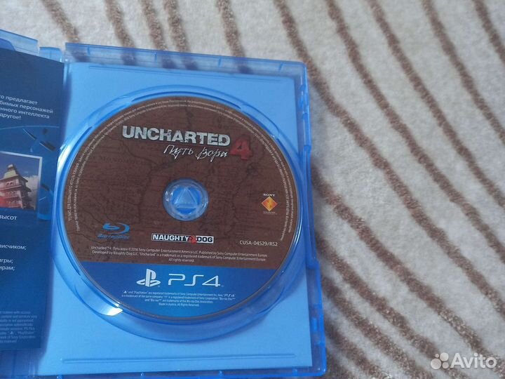 Игра для приставки ps4 uncharted 4