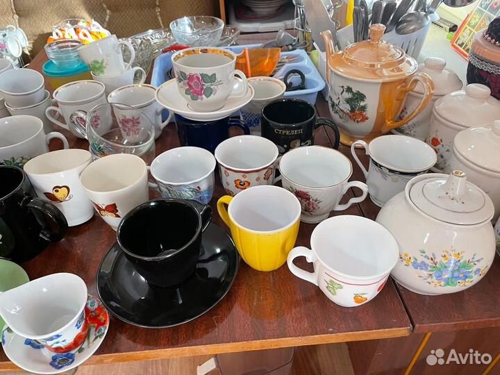 Бокалы чайные чашки чайные пары