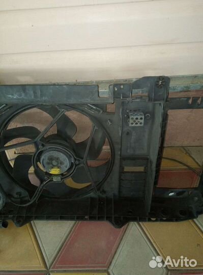 Вентилятор радиатора ситроен с 5