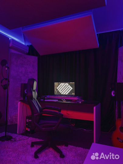 Панель акустическая для студии звукозаписи