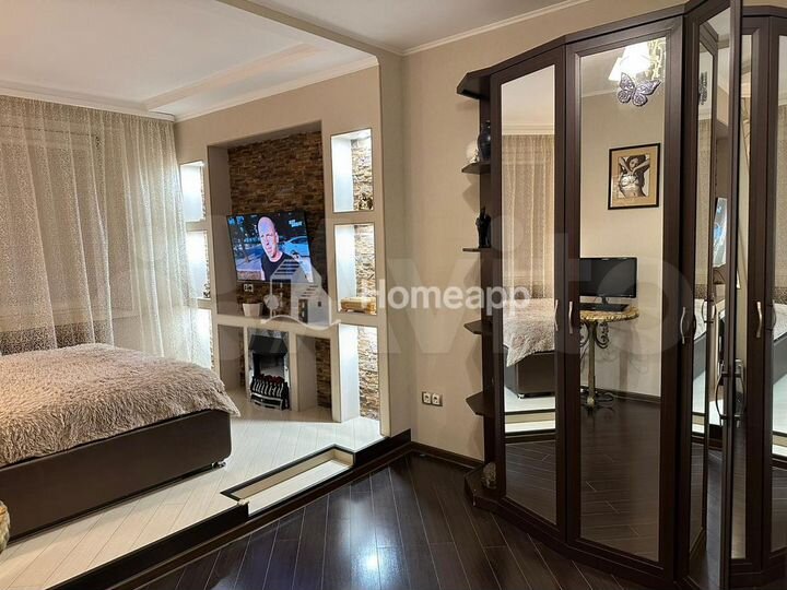 2-к. квартира, 71 м², 6/17 эт.