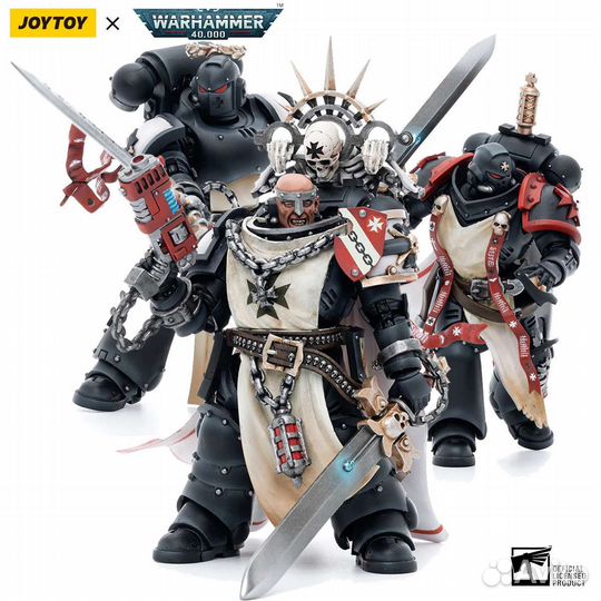 Warhammer 40k Black Tamplars trio Joytoy