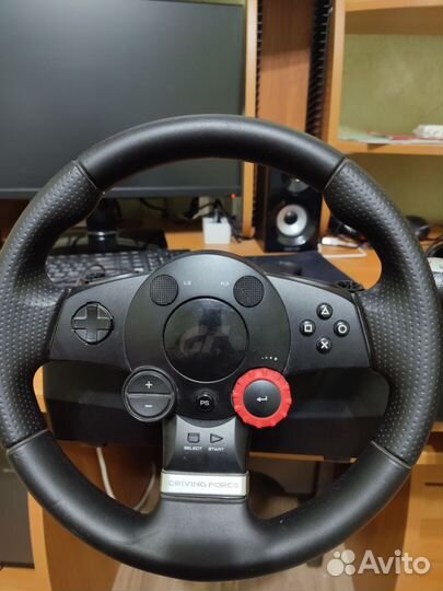 Игровой руль Logitech Driving Force GT