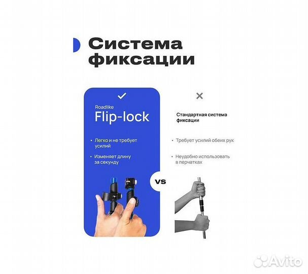 Палки для скандинавской ходьбы RoadLike Зеленый