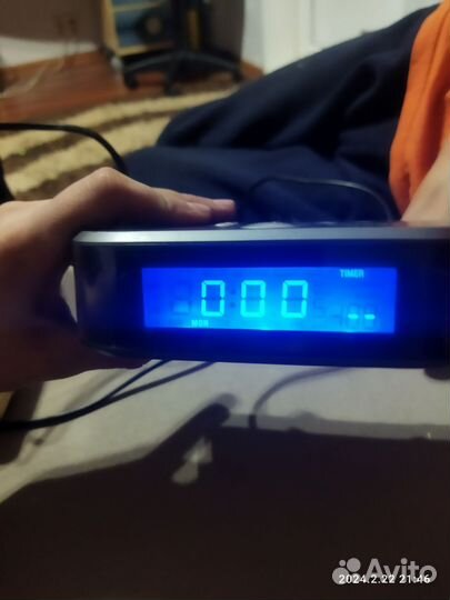 Радио часы будильник