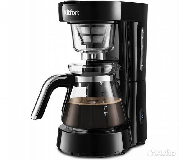 Кофеварка «2 в 1» Kitfort кт-759