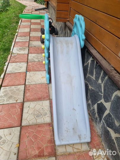 Детская горка пластиковая