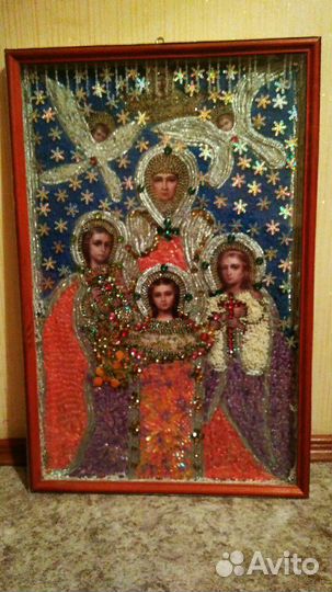 Торг. Икона бисером