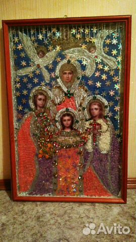 Торг. Икона бисером