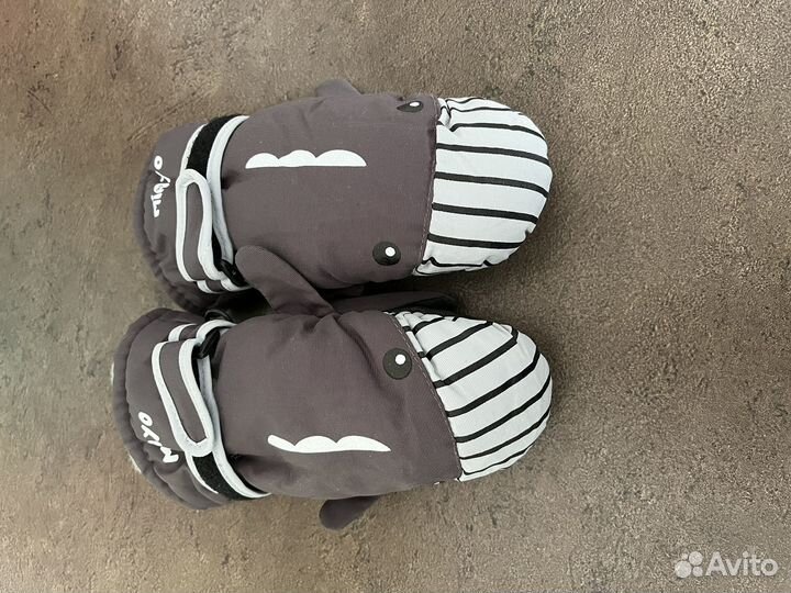 Новые варежки зимние утепленные