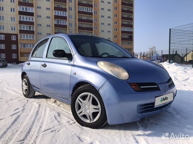 Nissan Micra 2003 Blue