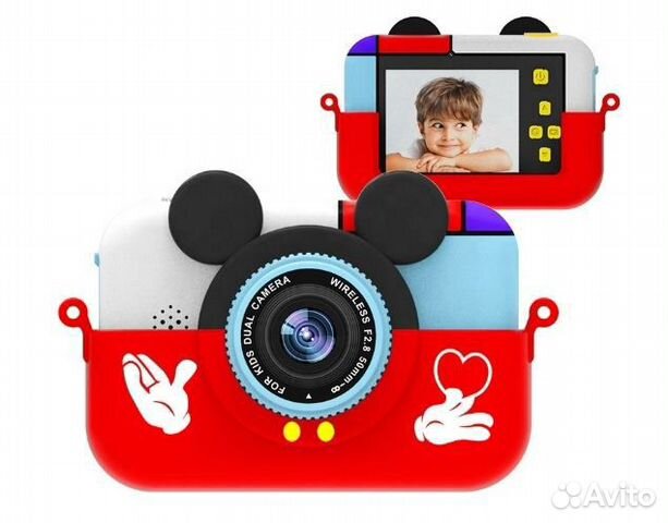 Детский фотоаппарат Mickey mouse