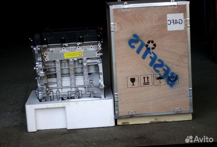 Новый двигатель 1.4л. G4fа на KIA RIO 2012-2017