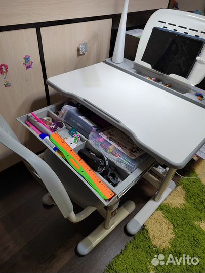 Детский стол и стул растущая парта