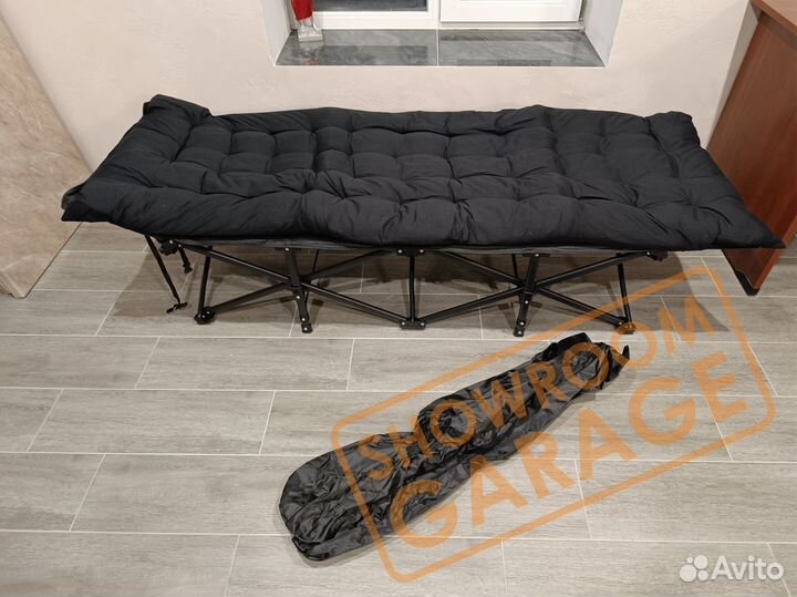 Раскладушка с матрасом