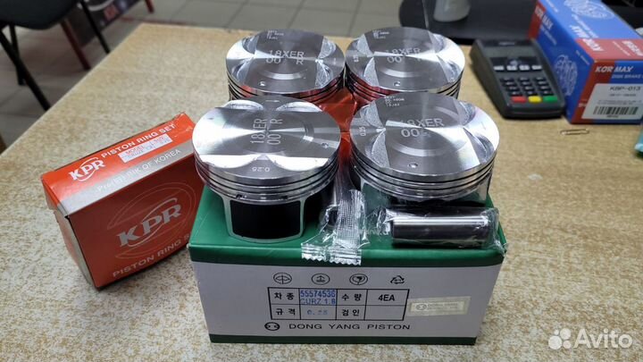 Круз 1,8 Поршня с кольцами z18xer 0,25 и 0,50