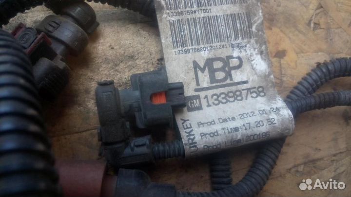 Проводка Opel Corsa D 2006-2015