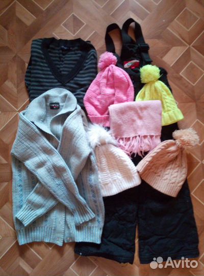 Пакет вещей на девочку 4-8 лет