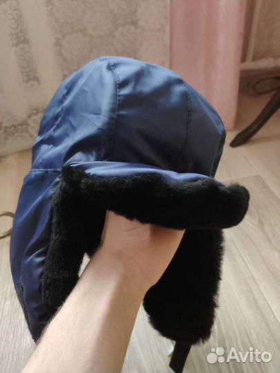 Шапка Ушанка на меху
