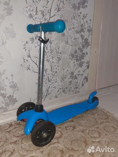 Самокат трехколесный детский бу
