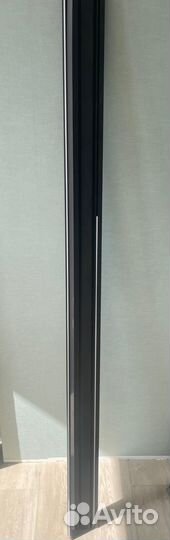 Карниз slott parsek С рассеивателем черный