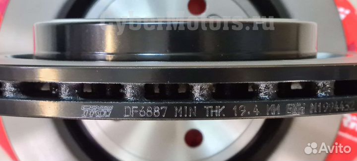 Диск тормозной infiniti Q30/QX30 MB W176