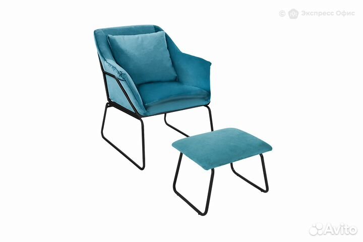 Мягкое кресло (оттоманка в комплекте) Alex FR 0414