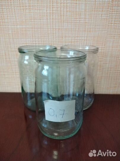 Банки стеклянные 0,7