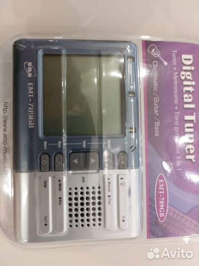 Тюнер для гитары 3 в 1