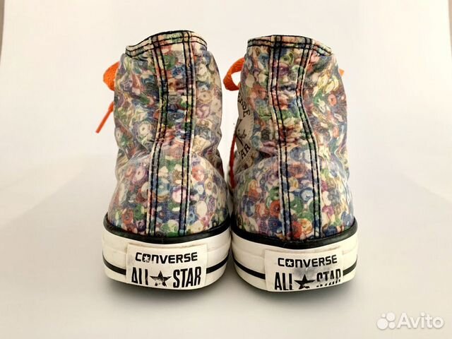 Кеды Converse all star высокие разноцветные 40