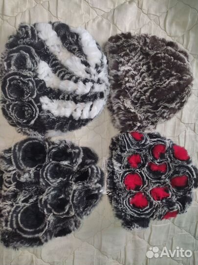 Шапка зимняя меховая женская