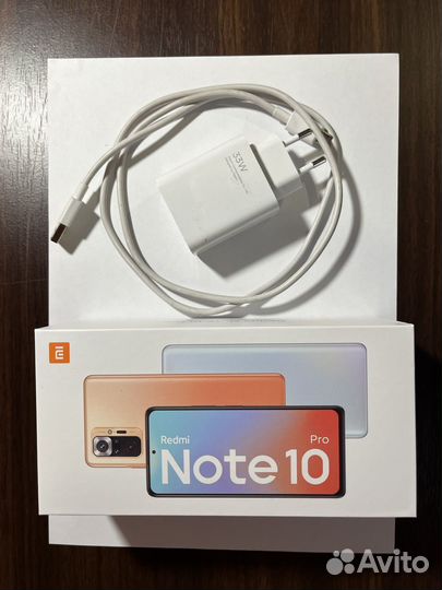 Xiaomi Redmi Note 10 Pro, 8/128 ГБ