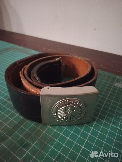 Мужской кожаный ремень