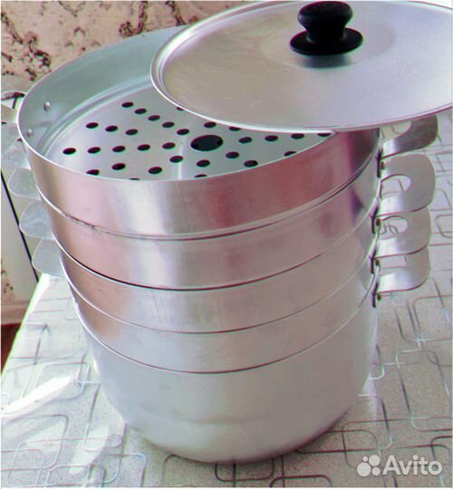 Мантоварка алюминиевая