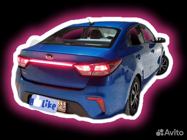 Подсветка KIA Rio 4 зимние колёса