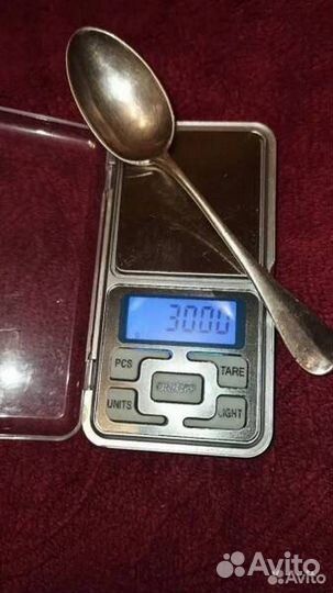 Ложка Шанкс и Болин' 84 1886-й г серебро