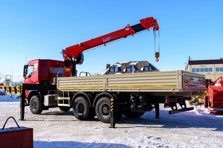 DongFeng DFH3330A80 с КМУ, 2023