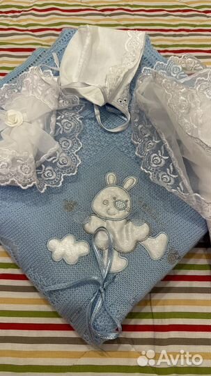 Конверт на выписку для мальчика летний