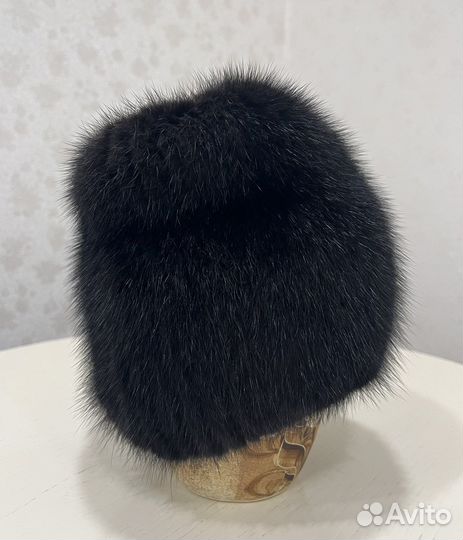 Шапка норковая женская