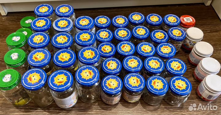 Баночки из под детского питания