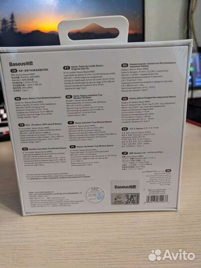 Наушники Baseus Bowie WM05 ANC