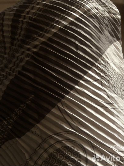 Косынка атласная гофра