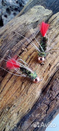 Нимфы, стримеры для ловли форели, ленка, хариуса