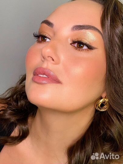 Макияж прически локоны