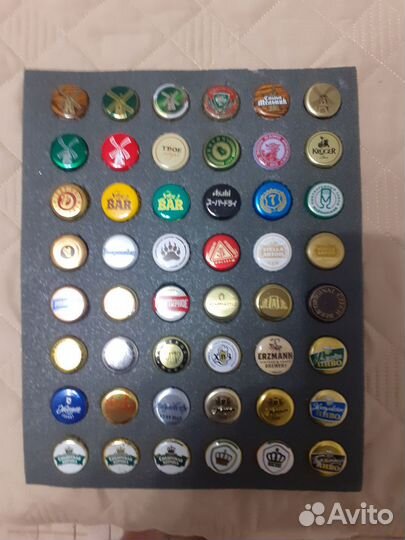 Коллекция пивных крышек