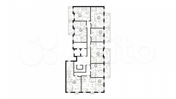 1-к. квартира, 35,5 м², 1/4 эт.