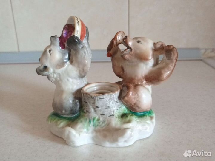 Чернильница два медведя лфз