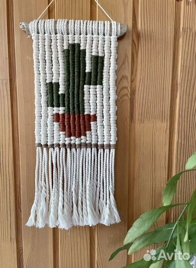 Панно макраме