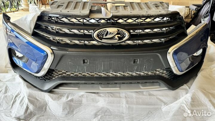 Передний бампер Веста Кросс